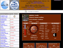 Tablet Screenshot of meteolivadia.com